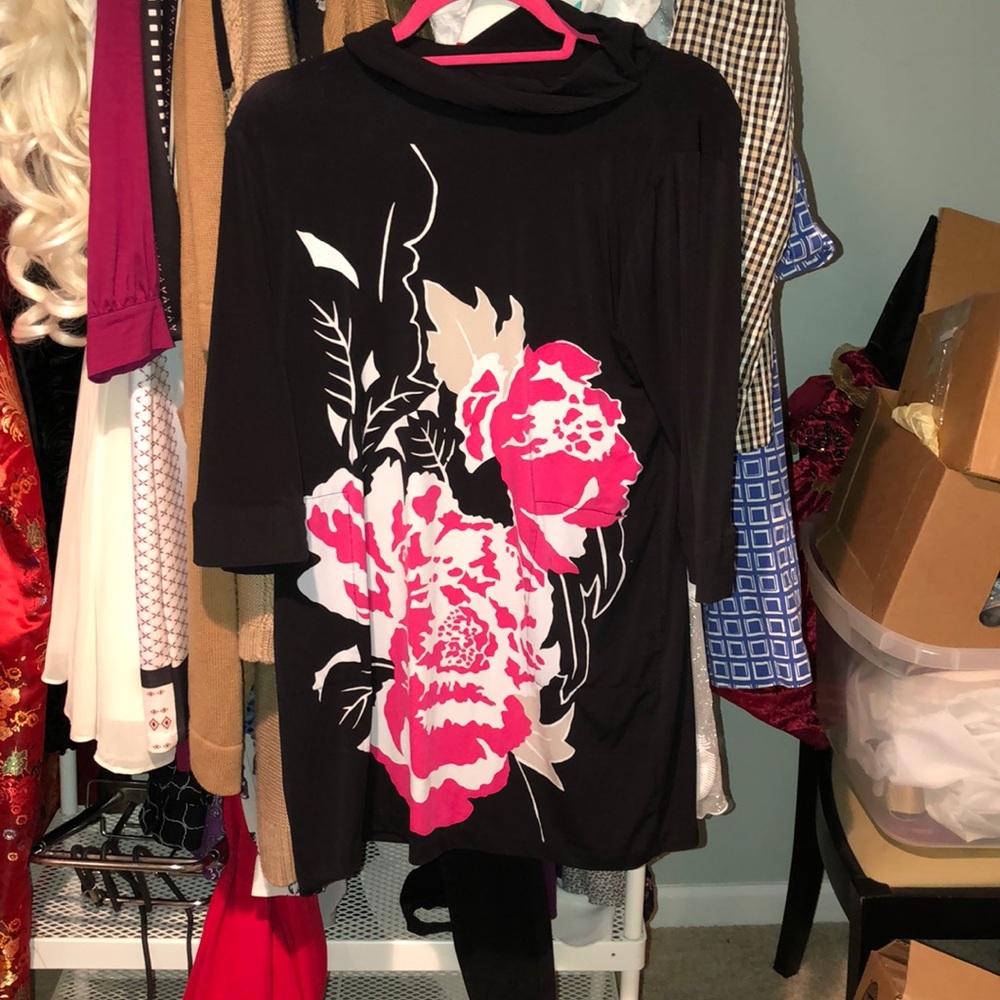 Alfani long blouse to knee or short dress